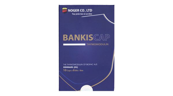 BankisCap hỗ trợ tăng cường sức đề kháng hộp 60 viên