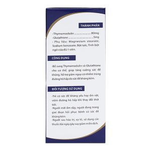 BankisCap hỗ trợ tăng cường sức đề kháng hộp 60 viên