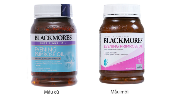 Tinh dầu hoa Anh Thảo Blackmores Evening Primrose Oil bổ sung GLA và omega 6 lọ 190 viên