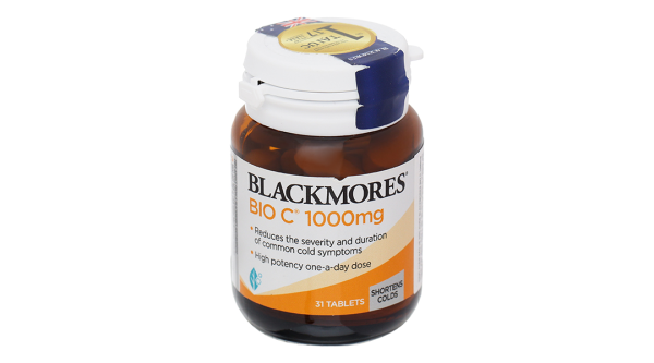 Blackmores Bio C 1000mg hỗ trợ tăng đề kháng lọ 31 viên