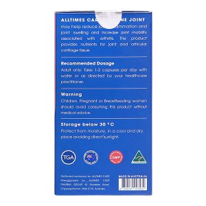 Alltimes Care 4 In One Joint giảm đau khớp, thoái hóa khớp chai 60 viên