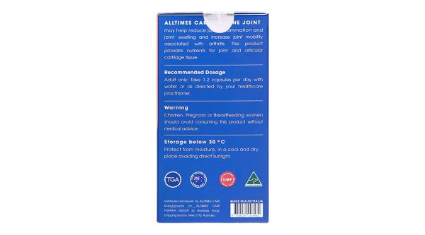 Alltimes Care 4 In One Joint giảm đau khớp, thoái hóa khớp chai 60 viên