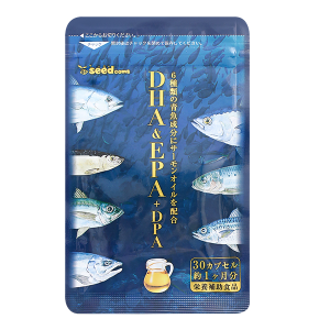 Dầu cá Seedcoms DHA, EPA & DPA hỗ trợ cải thiện trí nhớ gói 30 viên