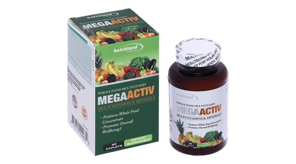 Hotchland MegaActiv bổ sung khoáng chất và vitamin lọ 60 viên