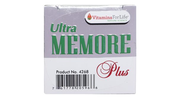 Ultra Memore Plus tăng cường hoạt động não, cải thiện trí nhớ chai 60 viên