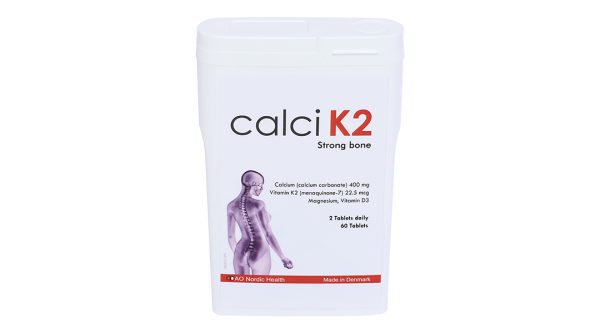 Calci K2 Strong bone bổ sung canxi, giúp ngừa loãng xương hộp 60 viên