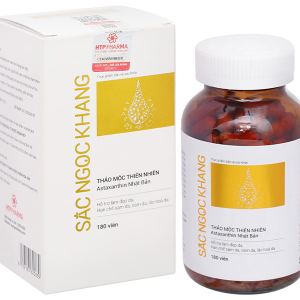 Sắc Ngọc Khang hạn chế lão hóa, làm đẹp da, tăng cường nội tiết tố nữ hộp 180 viên