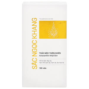 Sắc Ngọc Khang hạn chế lão hóa, làm đẹp da, tăng cường nội tiết tố nữ hộp 180 viên