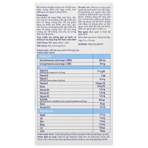 Elevit DHA Pregnancy bổ sung vitamin và khoáng chất cho mẹ bầu hộp 30 viên