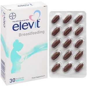 Elevit Breastfeeding bổ sung vitamin và khoáng chất cho phụ nữ sau sinh hộp 30 viên