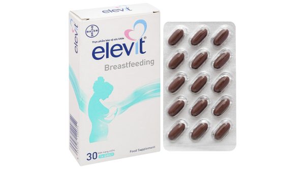 Elevit Breastfeeding bổ sung vitamin và khoáng chất cho phụ nữ sau sinh hộp 30 viên