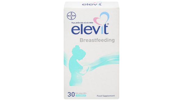Elevit Breastfeeding bổ sung vitamin và khoáng chất cho phụ nữ sau sinh hộp 30 viên