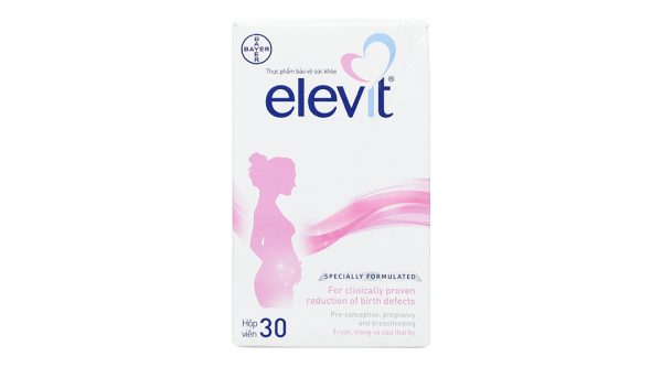 Elevit bổ sung vitamin cho phụ nữ mang thai hộp 30 viên
