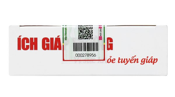 Ích Giáp Vương hỗ trợ giảm các triệu chứng tuyến giáp hộp 30 viên