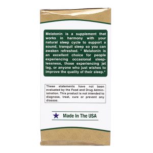 Nature’s Bounty Melatonin giúp điều hòa giấc ngủ lọ 60 viên