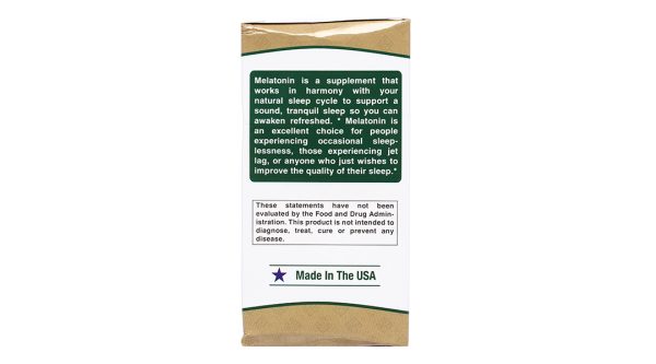 Nature’s Bounty Melatonin giúp điều hòa giấc ngủ lọ 60 viên