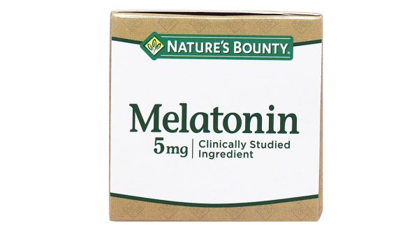 Nature’s Bounty Melatonin giúp điều hòa giấc ngủ lọ 60 viên