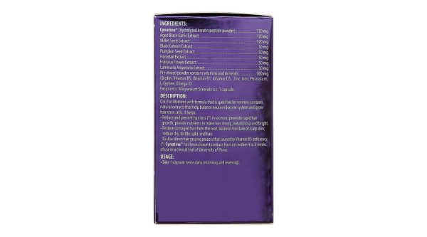 Qik Hair For Women kích thích mọc tóc dành cho nữ hộp 30 viên