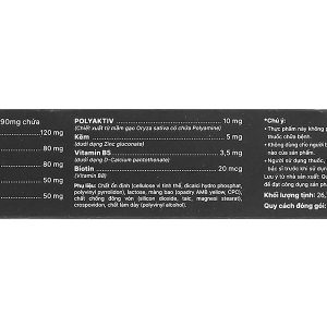 Maxxhair New giảm rụng, kích thích mọc tóc hộp 30 viên