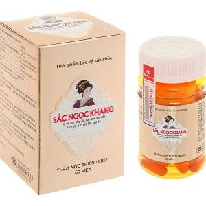 Sắc Ngọc Khang hạn chế lão hóa, làm đẹp da hộp 60 viên