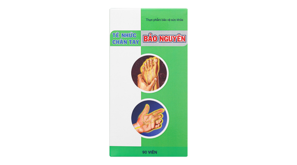 Tê nhức chân tay Bảo Nguyên hỗ trợ hoạt huyết, mạnh gân cốt hộp 90 viên