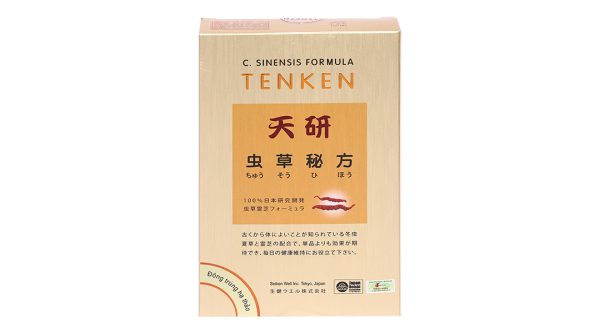 Đông trùng hạ thảo Tenken bồi bổ cơ thể hộp 60 viên