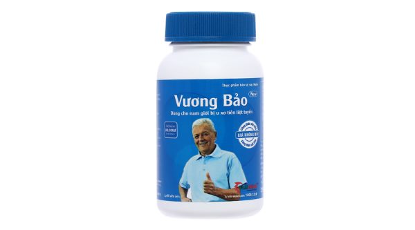 Vương Bảo New giảm nguy cơ phát triển của u phì đại tiền liệt tuyến hộp 80 viên