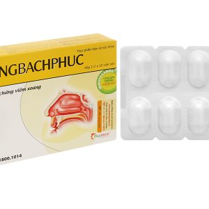 Xoang Bách Phục hỗ trợ giảm triệu chứng viêm xoang hộp 20 viên
