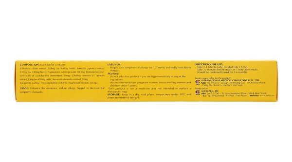 Xoang Bách Phục hỗ trợ giảm triệu chứng viêm xoang hộp 20 viên