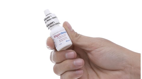Dung dịch nhỏ mắt Vigadexa trị nhiễm khuẩn mắt lọ 5ml