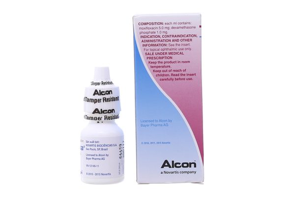 Dung dịch nhỏ mắt Vigadexa trị nhiễm khuẩn mắt lọ 5ml