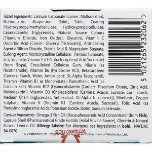 Vitabiotics Pregnacare breast-feeding bổ sung vitamin cho phụ nữ cho con bú hộp 84 viên