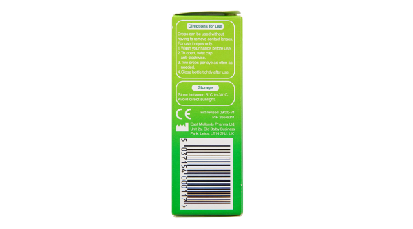 Dung dịch nhỏ mắt Vizulize Tired giúp làm dịu và phục hồi mắt mệt mỏi chai 15ml