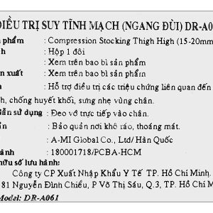 Vớ đùi y khoa Dr. Med DR-A061 size L