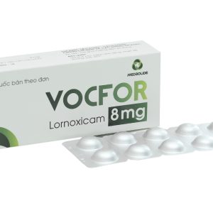 Vocfor 8mg giảm đau, kháng viêm xương khớp (3 vỉ x 10 viên)
