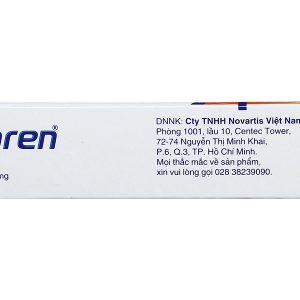 Viên đặt trực tràng Voltaren 100mg giảm đau, kháng viêm (1 vỉ x 5 viên)