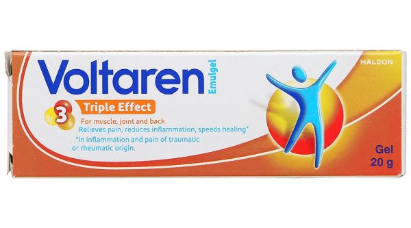 Gel bôi Voltaren Emulgel 1% giảm đau, kháng viêm xương khớp tuýp 20g