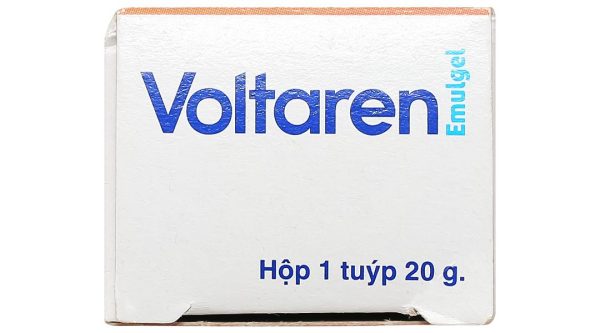 Gel bôi Voltaren Emulgel 1% giảm đau, kháng viêm xương khớp tuýp 20g