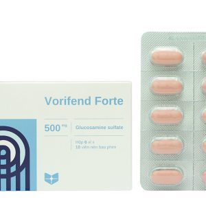 Vorifend Forte 500mg giảm triệu chứng thoái hóa khớp (6 vỉ x 10 viên)
