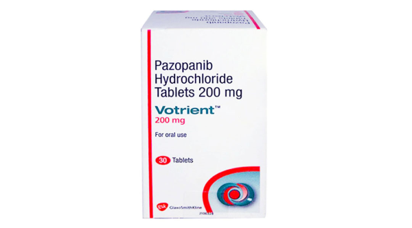 Votrient 200mg điều trị ung thư biểu mô tế bào thận, ung thư phần mềm lọ 30 viên