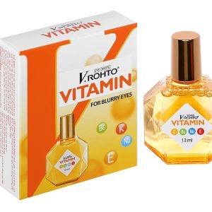 Dung dịch nhỏ mắt V.Rohto Vitamin cải thiện tình trạng giảm thị lực lọ 13ml