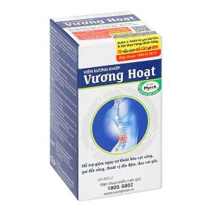 Vương Hoạt giảm nguy cơ thoái hóa cột sống, đau vai gáy hộp 80 viên