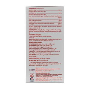 Cốm Vương Não Khang dưỡng não, hỗ trợ giấc ngủ và giảm tăng động cho trẻ hộp 30 gói x 3g