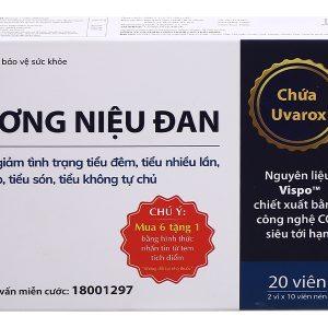 Vương Niệu Đan giảm kích thích bàng quang, giảm tiểu đêm hộp 20 viên