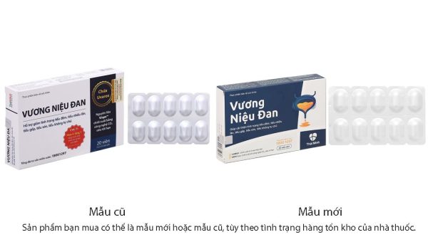 Vương Niệu Đan giảm kích thích bàng quang, giảm tiểu đêm hộp 20 viên