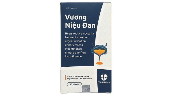 Vương Niệu Đan giảm kích thích bàng quang, giảm tiểu đêm lọ 80 viên