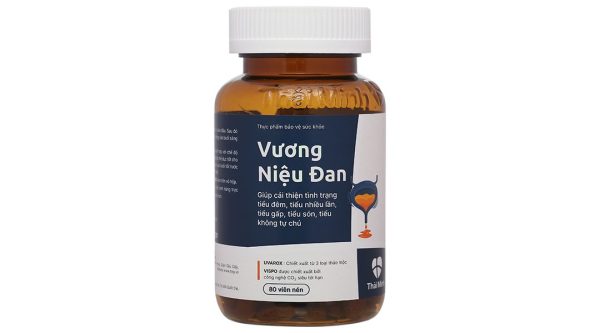 Vương Niệu Đan giảm kích thích bàng quang, giảm tiểu đêm lọ 80 viên