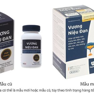 Vương Niệu Đan giảm kích thích bàng quang, giảm tiểu đêm lọ 80 viên