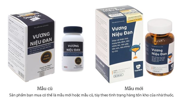 Vương Niệu Đan giảm kích thích bàng quang, giảm tiểu đêm lọ 80 viên