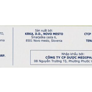 Wamlox 5mg/80mg trị tăng huyết áp vô căn (4 vỉ x 7 viên)